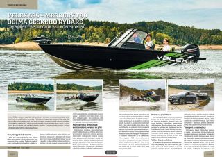 ✨Test bassové lodě Velex 535 v aktuálním čísle magazínu Český Rybář. ✨ "Velex 535 je robustní rybářská loď navržená s...
