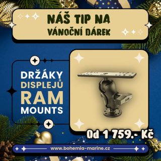 ✨ Náš tip na vánoční dárek ✨ Pokud chcete darovat něco opravdu užitečného pro každého majitele sonaru — RAM držák je trefa...